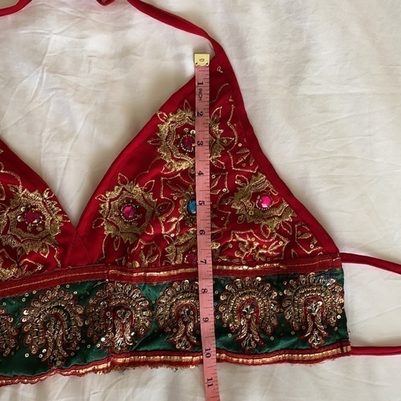 Shakti Top Bralette Boho Gypsy Festival OOAK - Picture 6 of 10